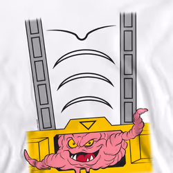 Teenage Mutant Ninja Turtles Unisex Adult Krang Suit Sweatshirt - XXL, White