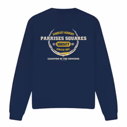 Star Trek Unisex Adult Parrises Squares Sweatshirt - M, Navy