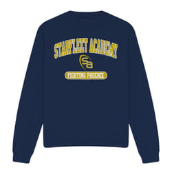 Star Trek Unisex Adult Fight Sweatshirt - XXL, Navy