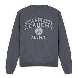 Star Trek Unisex Adult Alumni Sweatshirt - XXL, Charcoal