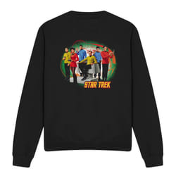 Star Trek Unisex Adult Enterprise's Finest Sweatshirt - XL, Black