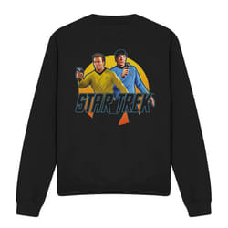 Star Trek Unisex Adult Phasers Ready Sweatshirt - XXL, Black