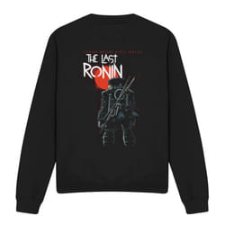 Teenage Mutant Ninja Turtles Unisex Adult Red Sun Ronin Sweatshirt - XXL, Black