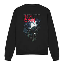 Teenage Mutant Ninja Turtles Unisex Adult Four Turtles Leap Sweatshirt - S, Black