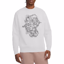 Teenage Mutant Ninja Turtles Unisex Adult Shinobis Sweatshirt - S, White
