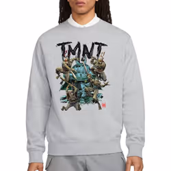 Teenage Mutant Ninja Turtles Unisex Adult Feudal Japan Sweatshirt - S, Sport Heather