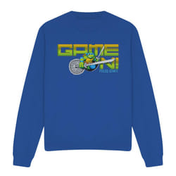 Teenage Mutant Ninja Turtles Unisex Adult Game On! Sweatshirt - XXL, Royal Blue
