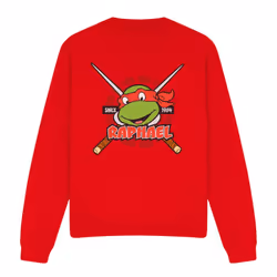 Teenage Mutant Ninja Turtles Unisex Adult Since 1984 Raphael Sweatshirt - XXL, Red