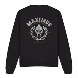 Gladiator Unisex Adult Academy Wreath Sweatshirt - XL, Black
