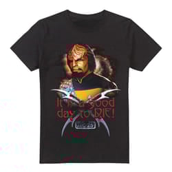 Star Trek Mens Good Day to Die T-Shirt - 4XL, Black
