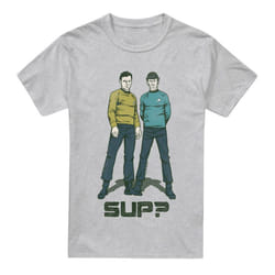 Star Trek Mens Sup T-Shirt - 4XL, Sport Heather
