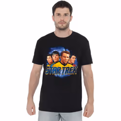 Star Trek Mens The Boys T-Shirt - L, Black