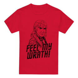 Star Trek Mens My Wrath T-Shirt - S, Red