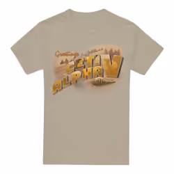 Star Trek Mens Ceti Alpha V T-Shirt - XL, Sand