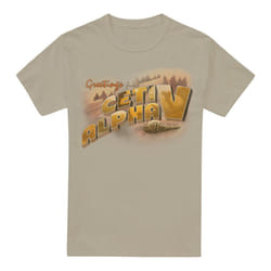 Star Trek Mens Ceti Alpha V T-Shirt - XL, Sand