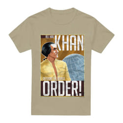 Star Trek Mens World Order T-Shirt - XXL, Safari Green