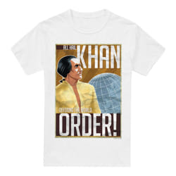 Star Trek Mens World Order T-Shirt - 4XL, White