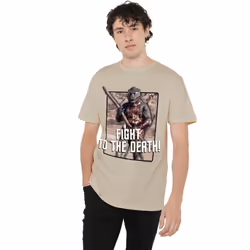 Star Trek Mens To the Death T-Shirt - M, Sand