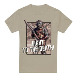 Star Trek Mens To the Death T-Shirt - XXL, Sand