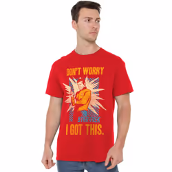 Star Trek Mens Got This T-Shirt - M, Red
