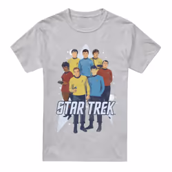 Star Trek Mens Here Here T-Shirt - XL, Sport Heather
