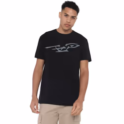 Star Trek Mens Bushwork Enterprise T-Shirt - XXL, Black