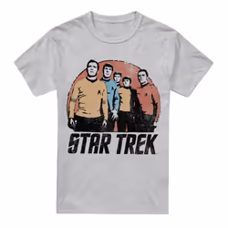 Star Trek Mens Landing Party T-Shirt - 4XL, Sport Heather