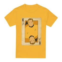 Star Trek Mens The Original Series King T-Shirt - 3XL, Gold