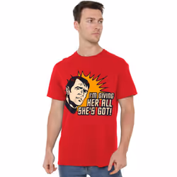 Star Trek Mens Everything T-Shirt - XXL, Red