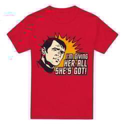 Star Trek Mens Everything T-Shirt - 4XL, Red