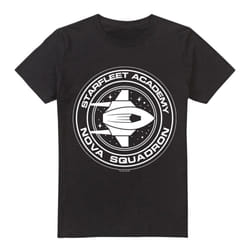 Star Trek Mens Nova Squadron T-Shirt - 3XL, Black