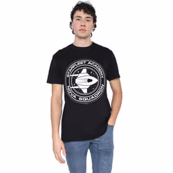 Star Trek Mens Nova Squadron T-Shirt - 5XL, Black