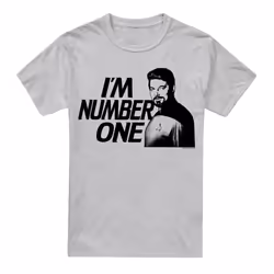 Star Trek Mens I'm Number One T-Shirt - M, Sport Heather