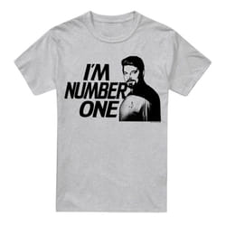 Star Trek Mens I'm Number One T-Shirt - M, Sport Heather
