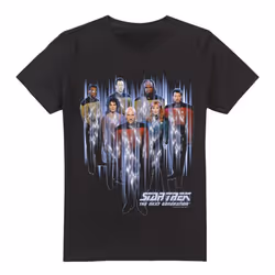 Star Trek Mens Beam Us Up T-Shirt - XL, Black