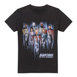 Star Trek Mens Beam Us Up T-Shirt - XL, Black