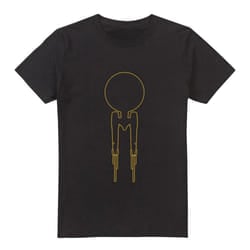 Star Trek Mens Enterprise T-Shirt - XL, Black