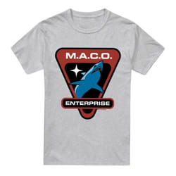 Star Trek Mens MACO Patch T-Shirt - 3XL, Sport Heather