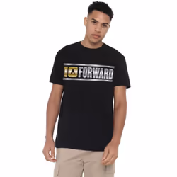 Star Trek Mens Ten Forward T-Shirt - XXL, Black