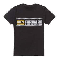 Star Trek Mens Ten Forward T-Shirt - 3XL, Black
