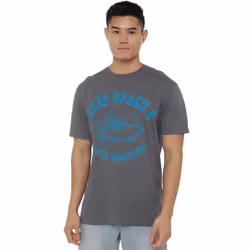 Star Trek Mens Deep Space 9 Athletic T-Shirt - L, Charcoal