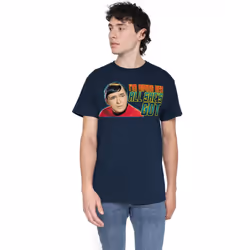Star Trek Mens All She's Got T-Shirt - 3XL, Navy