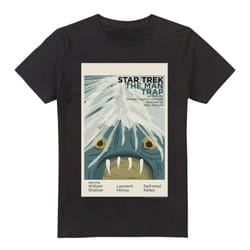 Star Trek Mens The Original Series Episode 1 T-Shirt - M, Black