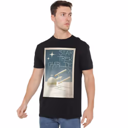 Star Trek Mens The Original Series Episode 2 T-Shirt - XL, Black