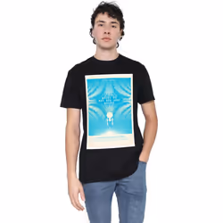 Star Trek Mens The Original Series Episode 3 T-Shirt - L, Black