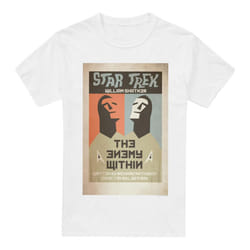 Star Trek Mens The Original Series Episode 5 T-Shirt - 5XL, White