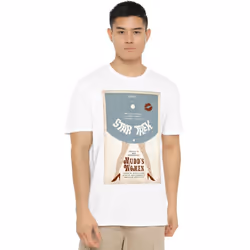Star Trek Mens The Original Series Episode 6 T-Shirt - 4XL, White