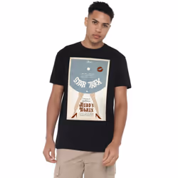 Star Trek Mens The Original Series Episode 6 T-Shirt - XL, Black