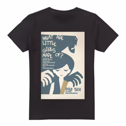 Star Trek Mens The Original Series Episode 7 T-Shirt - L, Black