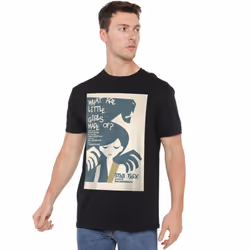 Star Trek Mens The Original Series Episode 7 T-Shirt - L, Black